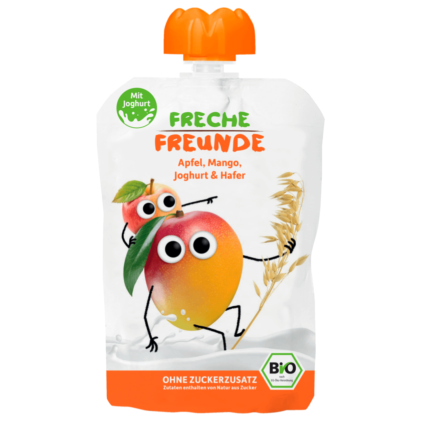 Erdbär Freche Freunde Bio Mango, Joghurt & Hafer 100g